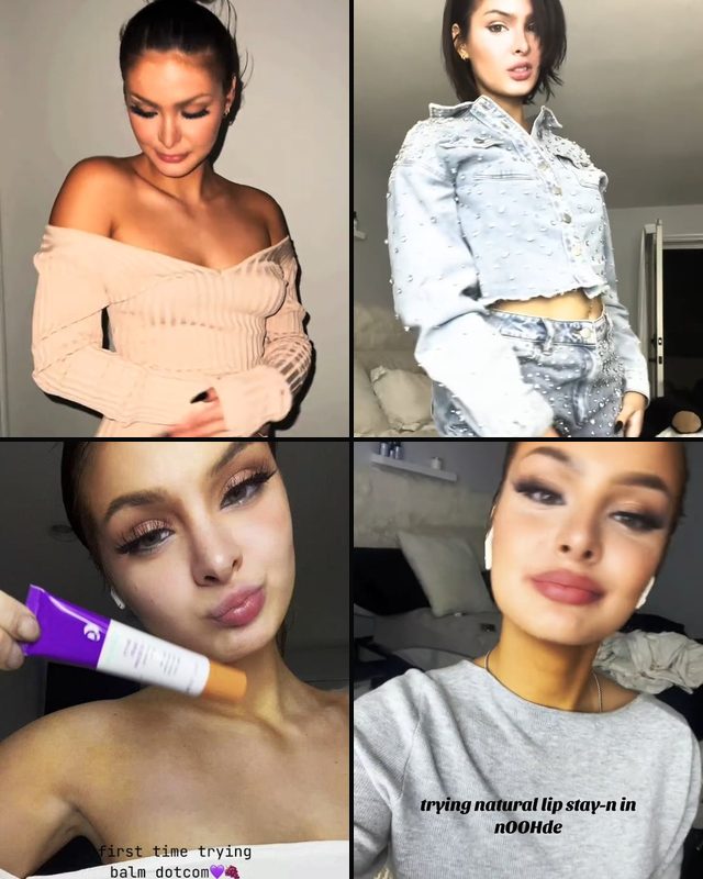 Brighton Sharbino TikTok content